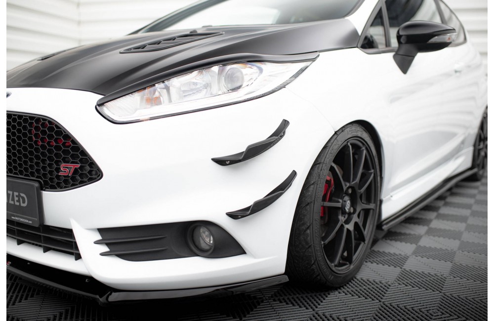 Front Bumper Wings (Canards) Ford Fiesta 7 ST Facelift Front Bumper Wings (Canards) Ford Fiesta 7 ST Facelift