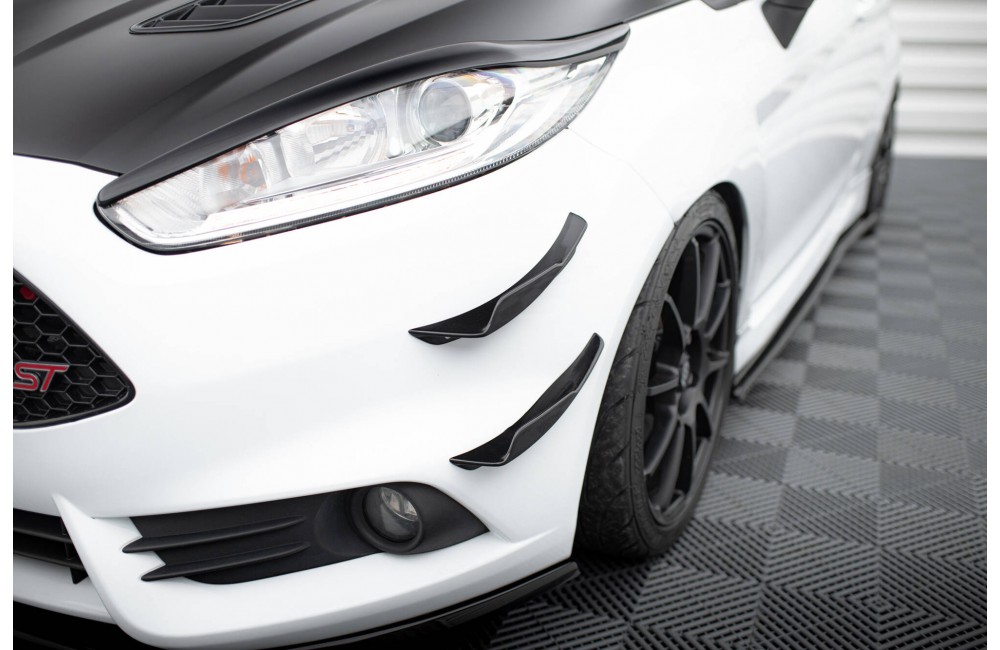 Front Bumper Wings (Canards) Ford Fiesta 7 ST Facelift Front Bumper Wings (Canards) Ford Fiesta 7 ST Facelift