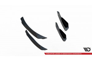 Front Bumper Wings (Canards) Ford Fiesta 7 ST Facelift Front Bumper Wings (Canards) Ford Fiesta 7 ST Facelift