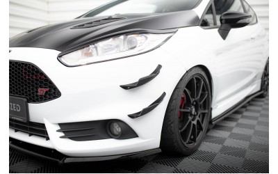 Front Bumper Wings (Canards) Ford Fiesta 7 ST Facelift 