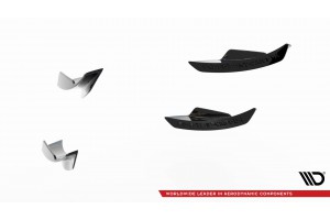 Front Bumper Wings (Canards) Ford Fiesta 7 ST Facelift Front Bumper Wings (Canards) Ford Fiesta 7 ST Facelift