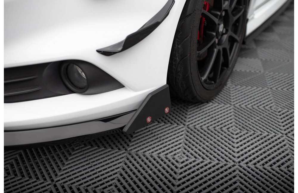 Front Splitter V.6 + Flaps Ford Fiesta ST Mk7 Facelift