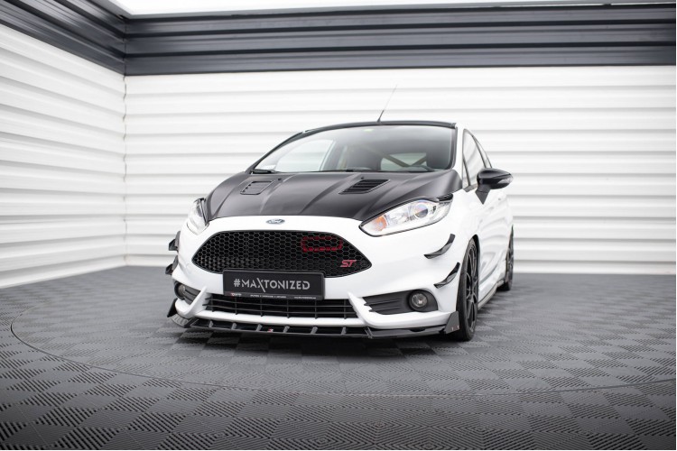 Μπροστινός Splitter V.6 + Flaps Ford Fiesta ST Mk7 Facelift