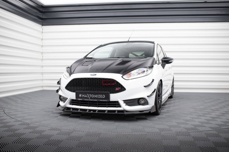 Μπροστινός Splitter V.6 + Flaps Ford Fiesta ST Mk7 Facelift