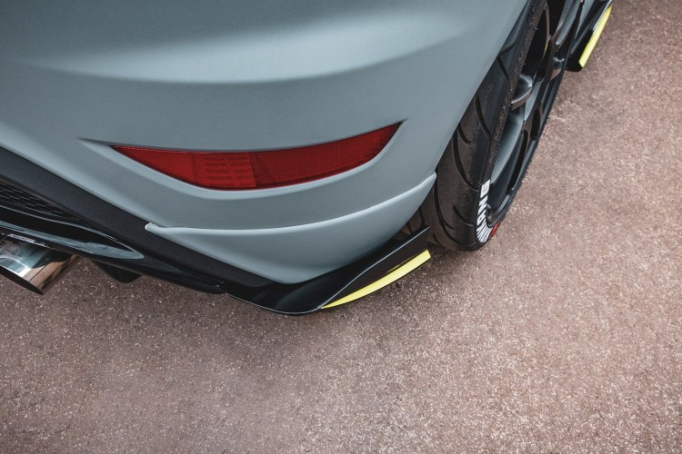 Rear Side Splitters Ford Fiesta Mk7 ST Facelift