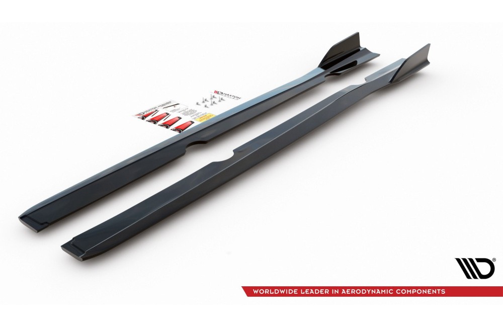 Side Skirts Diffusers Ford Fiesta Mk7 ST Facelift
