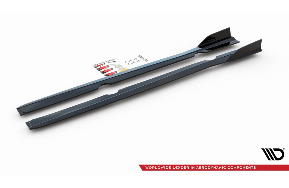 Side Skirts Diffusers Ford Fiesta Mk7 ST Facelift