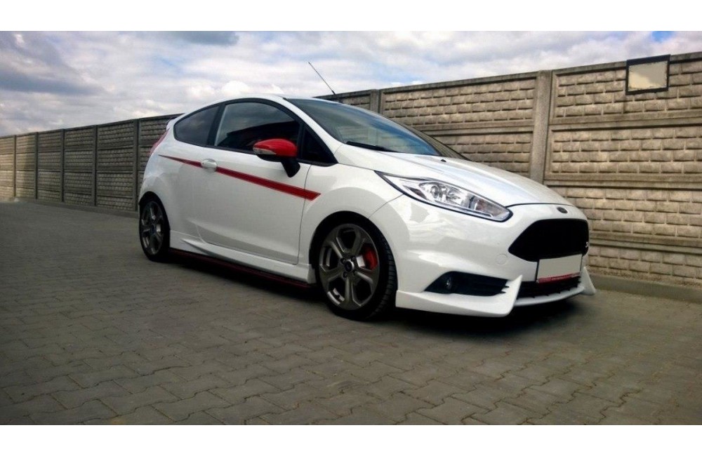 Front Bumper Spoiler Ford Fiesta ST Mk7 FL Front Bumper Spoiler Ford Fiesta ST Mk7 FL