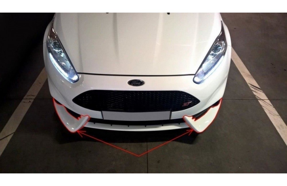 Front Bumper Spoiler Ford Fiesta ST Mk7 FL Front Bumper Spoiler Ford Fiesta ST Mk7 FL