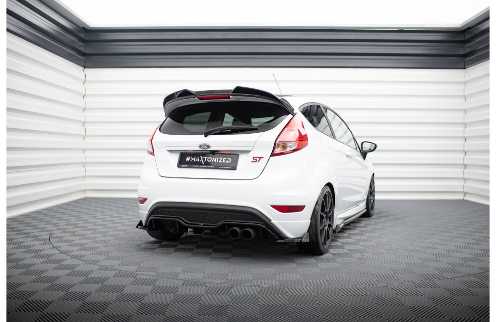 Rear Side Splitters V.3 + Flaps Ford Fiesta ST Mk7 Facelift