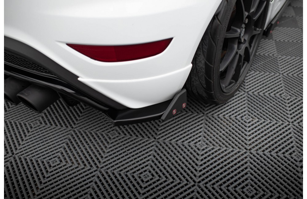 Rear Side Splitters V.3 + Flaps Ford Fiesta ST Mk7 Facelift