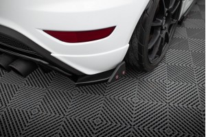 Rear Side Splitters V.3 + Flaps Ford Fiesta ST Mk7 Facelift