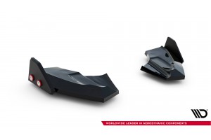 Rear Side Splitters V.3 + Flaps Ford Fiesta ST Mk7 Facelift