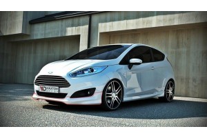 Front Bumper Spoiler Ford Fiesta Mk7 FL Front Bumper Spoiler Ford Fiesta Mk7 FL