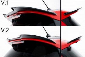 Spoiler Cap V.2 Ford Fiesta Mk8 ST / ST-Line Spoiler Cap V.2 Ford Fiesta Mk8 ST / ST-Line