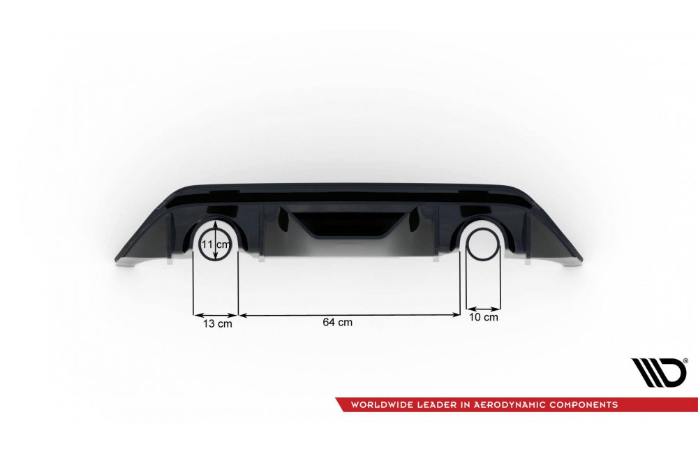 Rear Valance V.3 Ford Fiesta ST Mk8