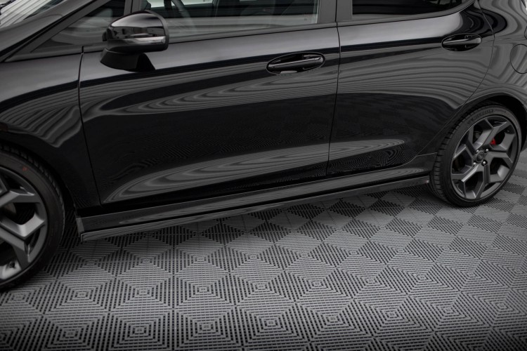 Side Skirts Diffusers V.2 Ford Fiesta Mk8 ST \/ ST-Line