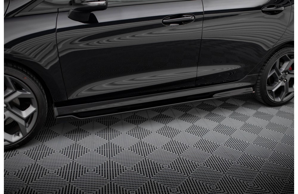 Side Skirts Diffusers V.3 Ford Fiesta Mk8 ST / ST-Line