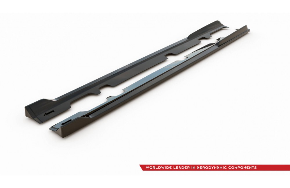 Side Skirts Diffusers V.3 Ford Fiesta Mk8 ST / ST-Line