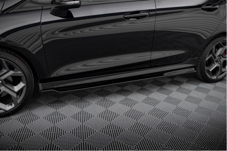 Side Skirts Diffusers V.3 Ford Fiesta Mk8 ST \/ ST-Line