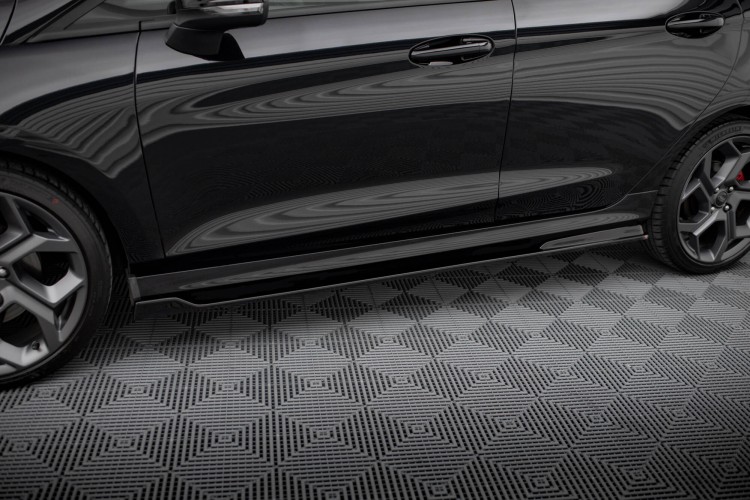 Side Skirts Diffusers V.3 Ford Fiesta Mk8 ST \/ ST-Line