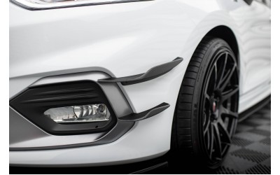 Front Bumper Wings (Canards) V.2 Ford Fiesta Mk8 ST / ST-Line 