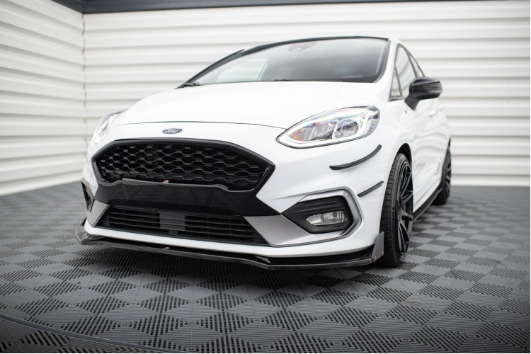 Front Splitter V.4 + Flaps Ford Fiesta ST / ST-Line