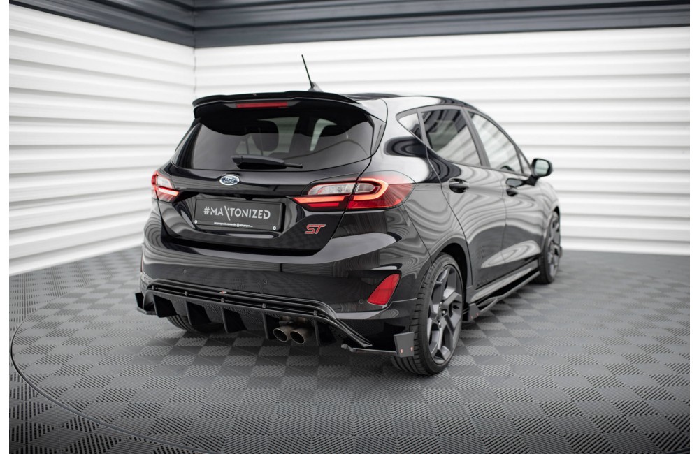 Rear Side Splitters V.4 + Flaps Ford Fiesta ST Mk8