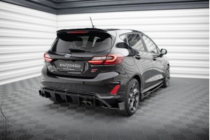 Rear Side Splitters V.4 + Flaps Ford Fiesta ST Mk8