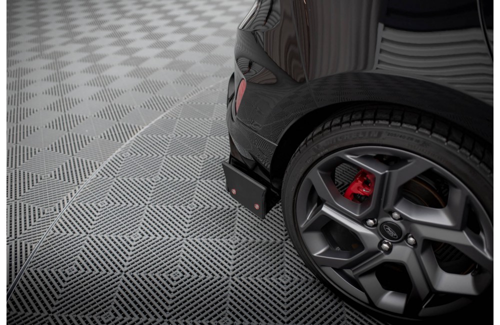 Rear Side Splitters V.4 + Flaps Ford Fiesta ST Mk8