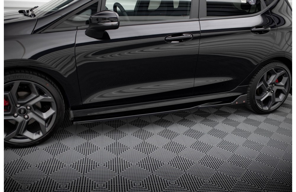 Side Skirts Diffusers V.2 + Flaps Ford Fiesta ST / ST-Line Side Skirts Diffusers V.2 + Flaps Ford Fiesta ST / ST-Line