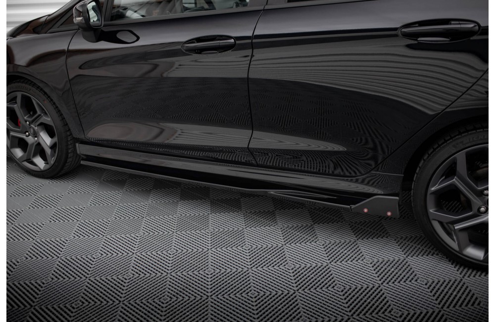 Side Skirts Diffusers V.2 + Flaps Ford Fiesta ST / ST-Line Side Skirts Diffusers V.2 + Flaps Ford Fiesta ST / ST-Line