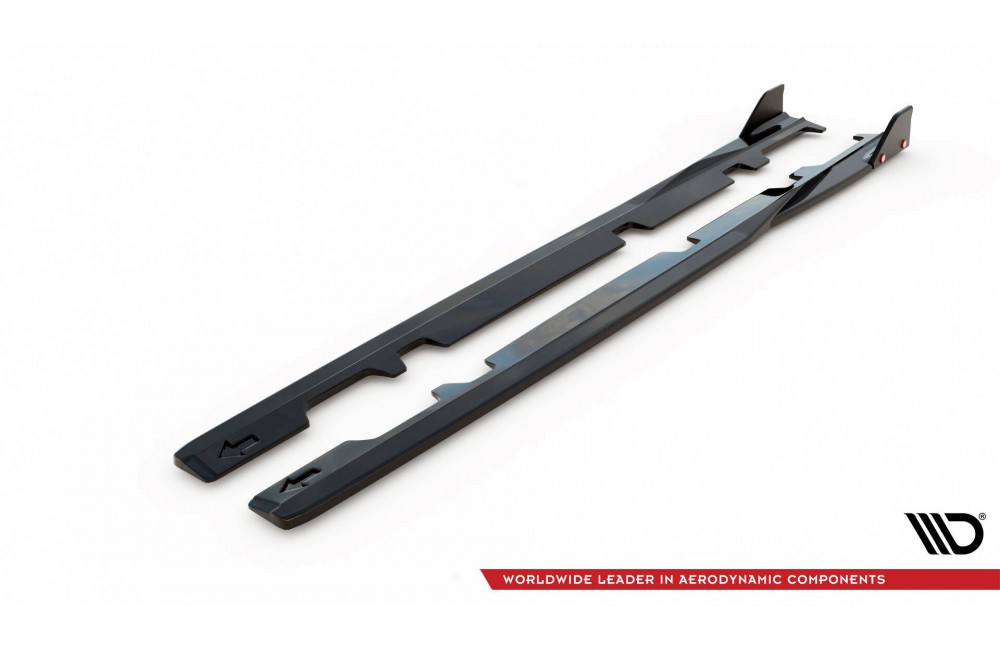 Side Skirts Diffusers V.2 + Flaps Ford Fiesta ST / ST-Line Side Skirts Diffusers V.2 + Flaps Ford Fiesta ST / ST-Line