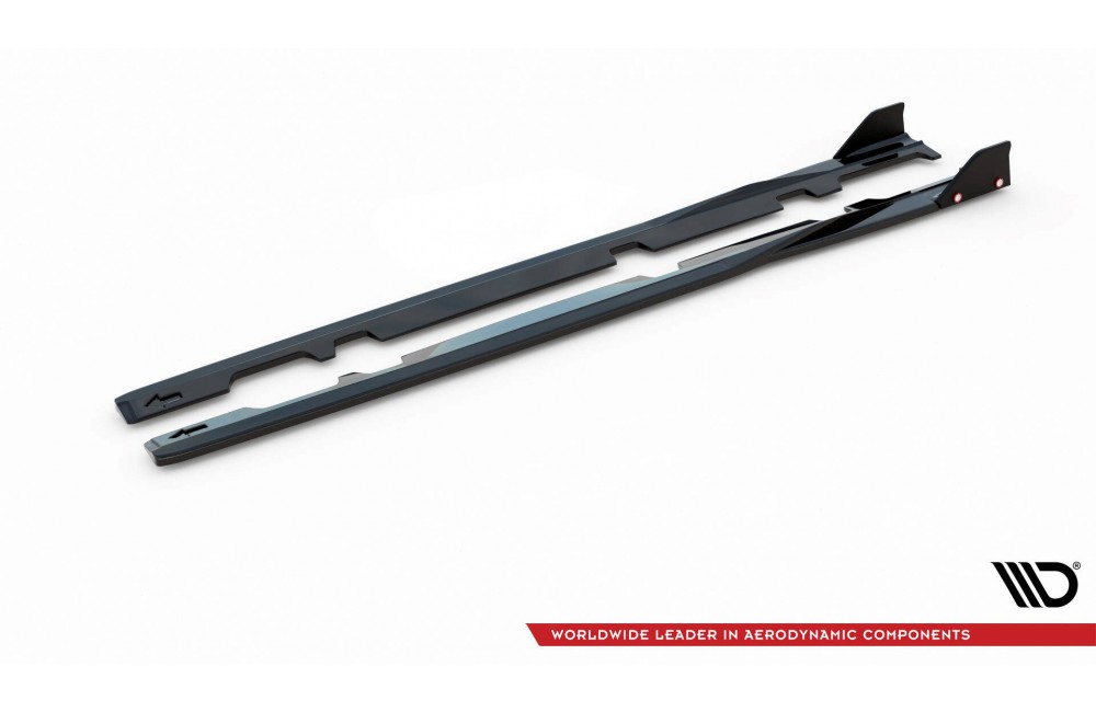 Side Skirts Diffusers V.2 + Flaps Ford Fiesta ST / ST-Line Side Skirts Diffusers V.2 + Flaps Ford Fiesta ST / ST-Line
