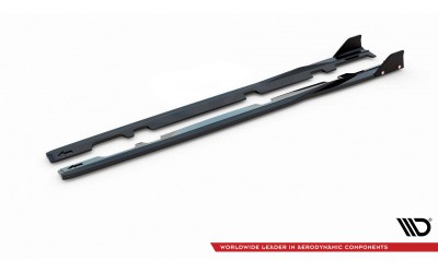 Side Skirts Diffusers V.2 + Flaps Ford Fiesta ST / ST-Line