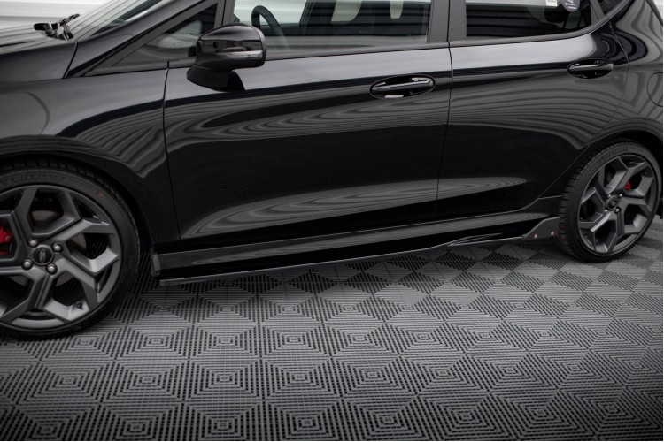 Side Skirts Diffusers V.2 + Flaps Ford Fiesta ST \/ ST-Line