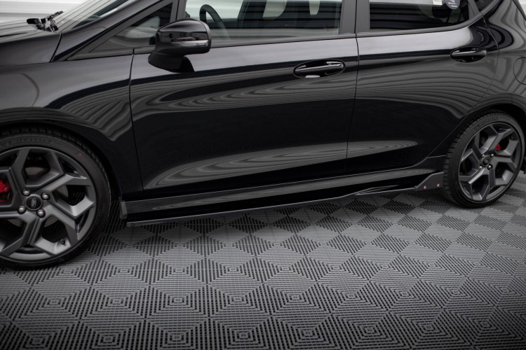 Side Skirts Diffusers V.2 + Flaps Ford Fiesta ST \/ ST-Line