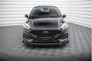 Front Splitter V.4 Ford Fiesta ST / ST-line Mk8 Facelift