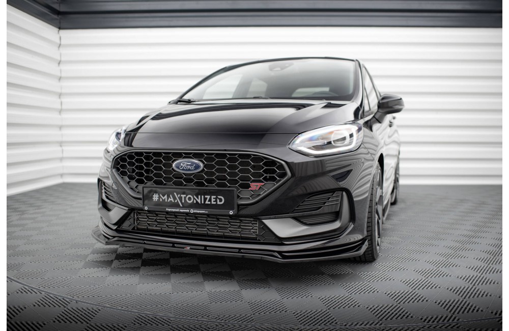 Front Splitter V.4 Ford Fiesta ST / ST-line Mk8 Facelift