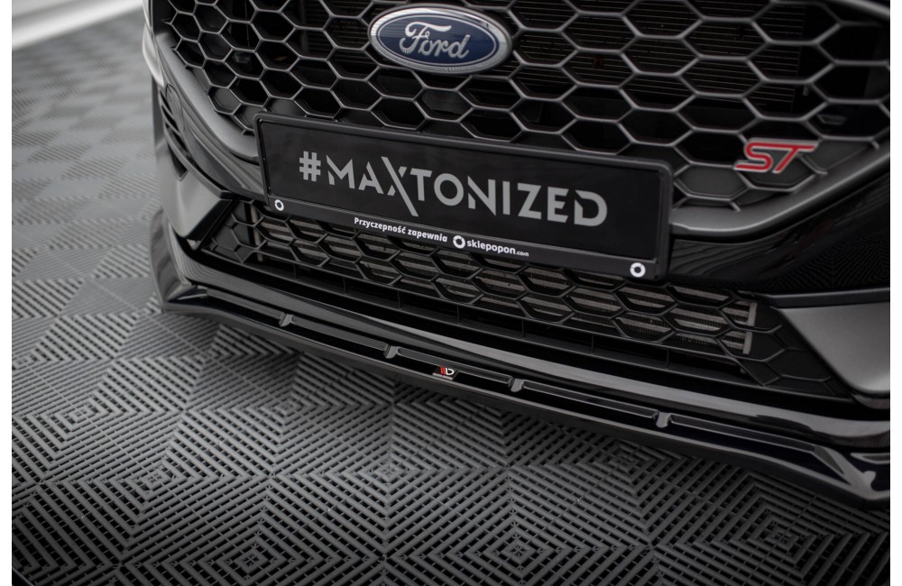 Front Splitter V.4 Ford Fiesta ST / ST-line Mk8 Facelift