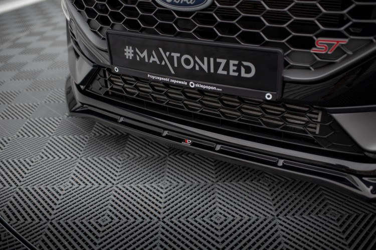 Εμπρός Splitter V.4 + Flaps Ford Fiesta ST / ST-line Mk8 Facelift