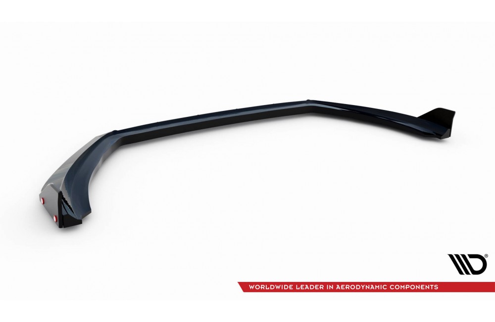 Front Splitter V.4 + Flaps Ford Fiesta ST / ST-line Mk8 Facelift