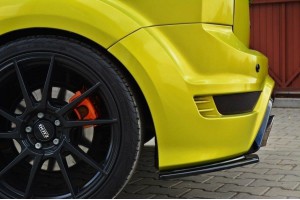 Rear Side Splitters Ford Focus RS Mk2
