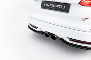 Rear Side Splitters Ford Focus ST Estate Mk3 / Mk3 Facelift