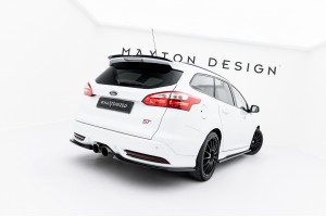 Rear Side Splitters Ford Focus ST Estate Mk3 / Mk3 Facelift