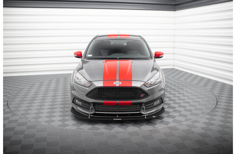 Hybrid Front Splitter V.1 Ford Focus ST Mk3 FL