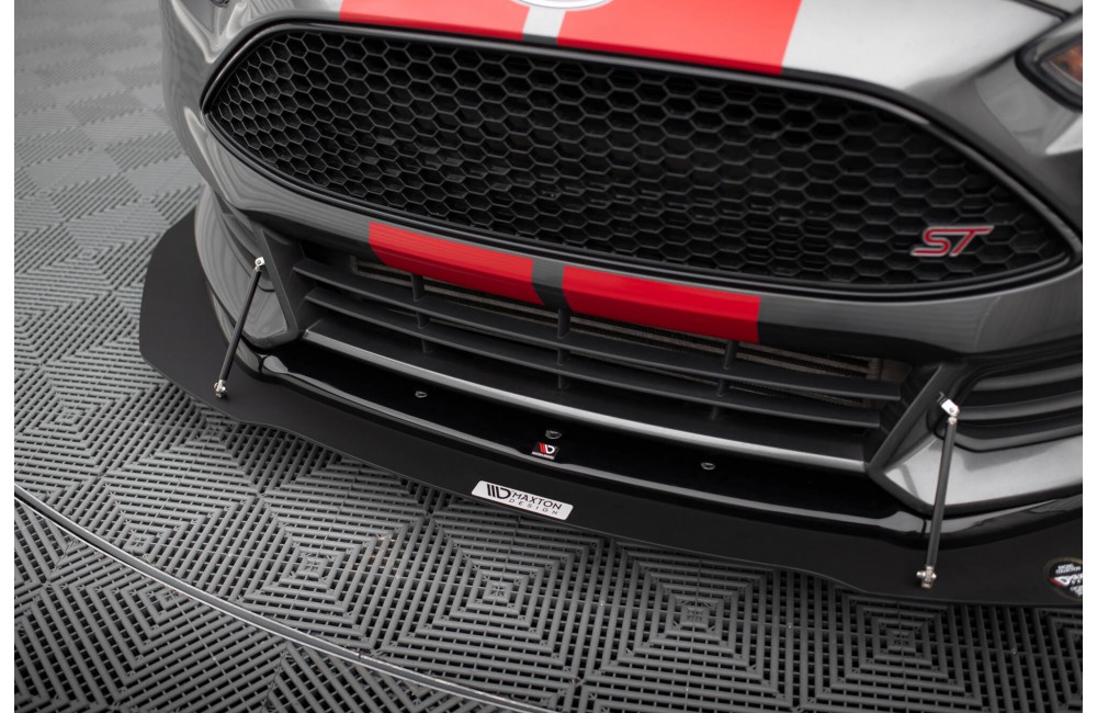 Hybrid Front Splitter V.1 Ford Focus ST Mk3 FL