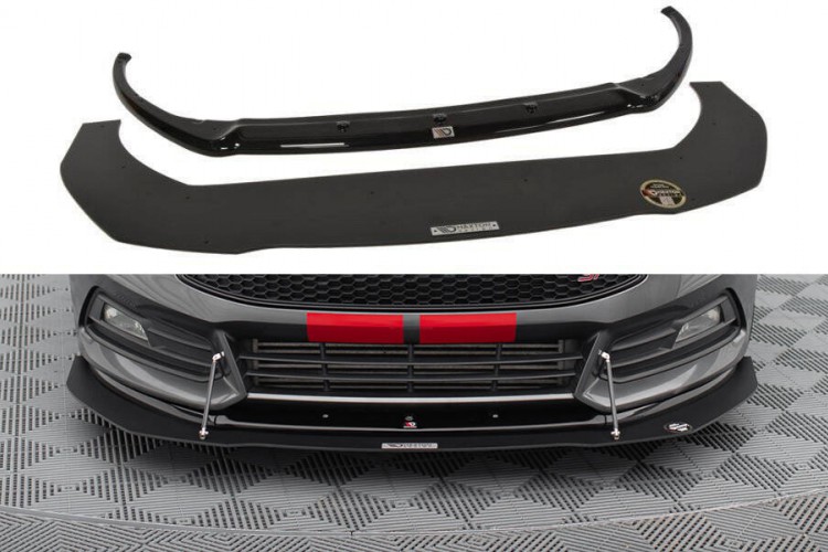 Υβριδικό Μπροστινό Splitter V.1 Ford Focus ST Mk3 FL