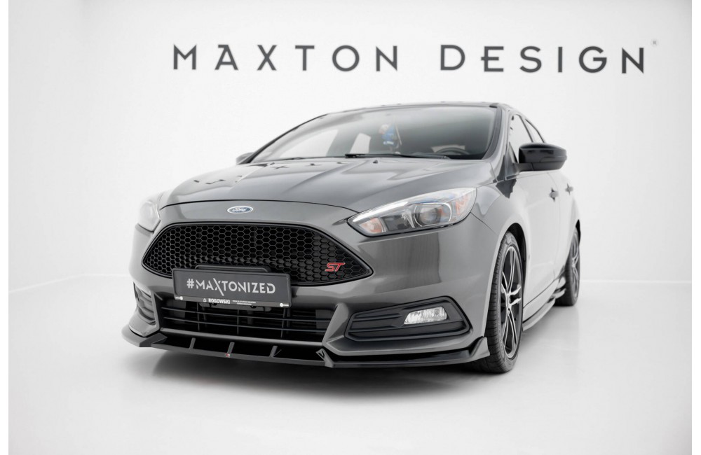 Front Splitter V.6 Ford Focus ST Mk3 Facelift