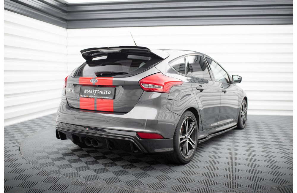 Rear Valance Ford Focus ST Mk3 FL (RS-Look) - Gloss Black